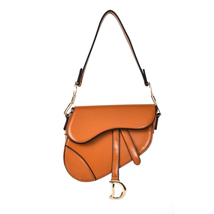 Lisslune | Luxurious Women's Shoulder Bag - exclusive PU - leather Saddle Bag