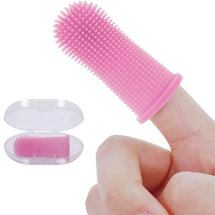 Lisslune | PAWCLEAN PRO – 360° Silicone Finger Toothbrush for Stress-Free Dental Care for Dogs