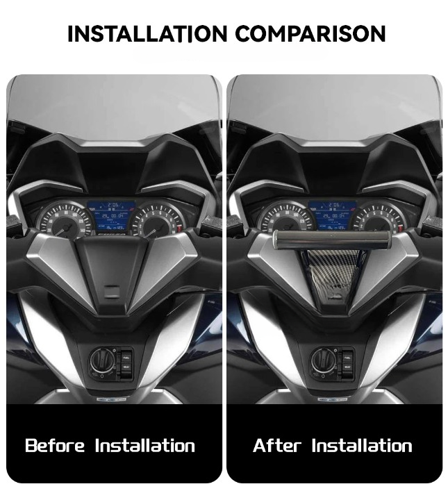 Lisslune | Motorcycle GPS & Phone Navigation Bracket with 25mm Mount – ForzaMount