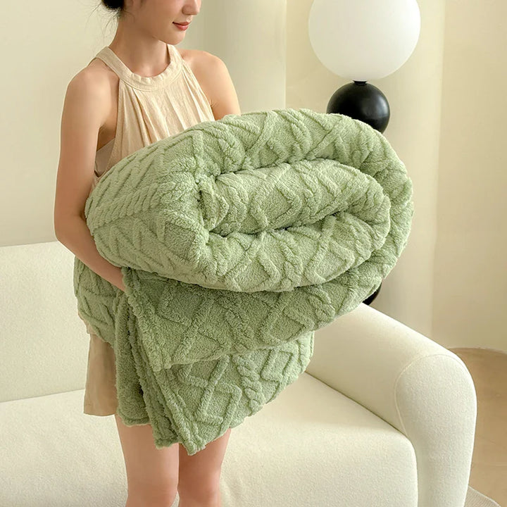 Lisslune | Diamond plush blanket