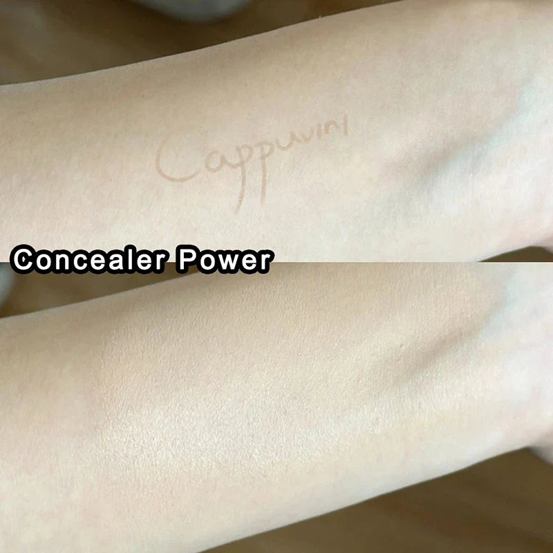 Rynx | Moisturizing Concealer Air Cushion CC Cream Naturally Waterproof Brightening Cushion Foundation High Coverage Makeup Base Cosmetics