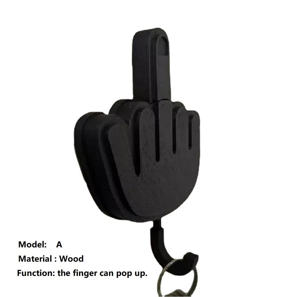 Lisslune | Middle Finger Wall Key Hook