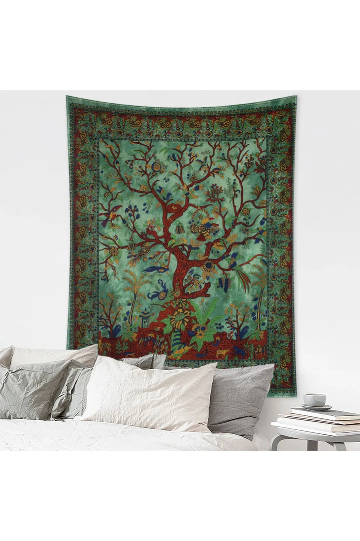 Lisslune | Forest Tree of Life Tapestry