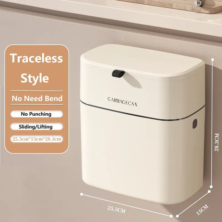 Lisslune | Space-Saver Hangable Home Mini Trash Bin