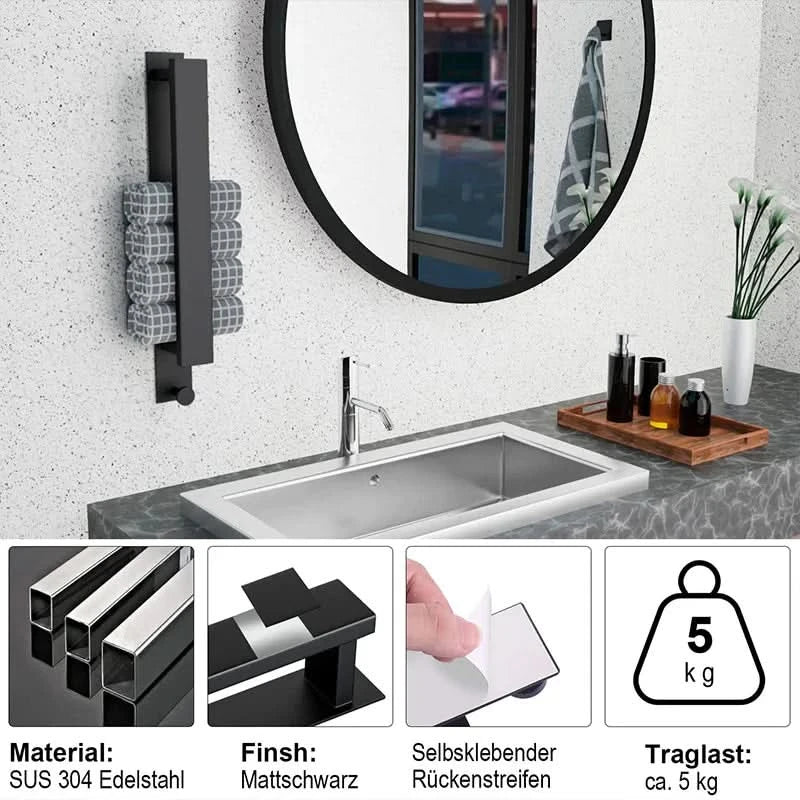 Lisslune | TowelRack – Stainless Steel Towel Holder