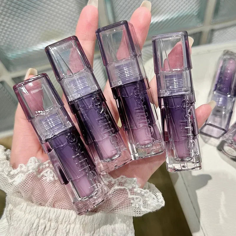 Rynx | Liquid Lipstick Matte Purple Lip Gloss Long-lasting Lip Tint Waterproof Not Easily Sticking to Cups Lip Shine Cosmetics Wholesale