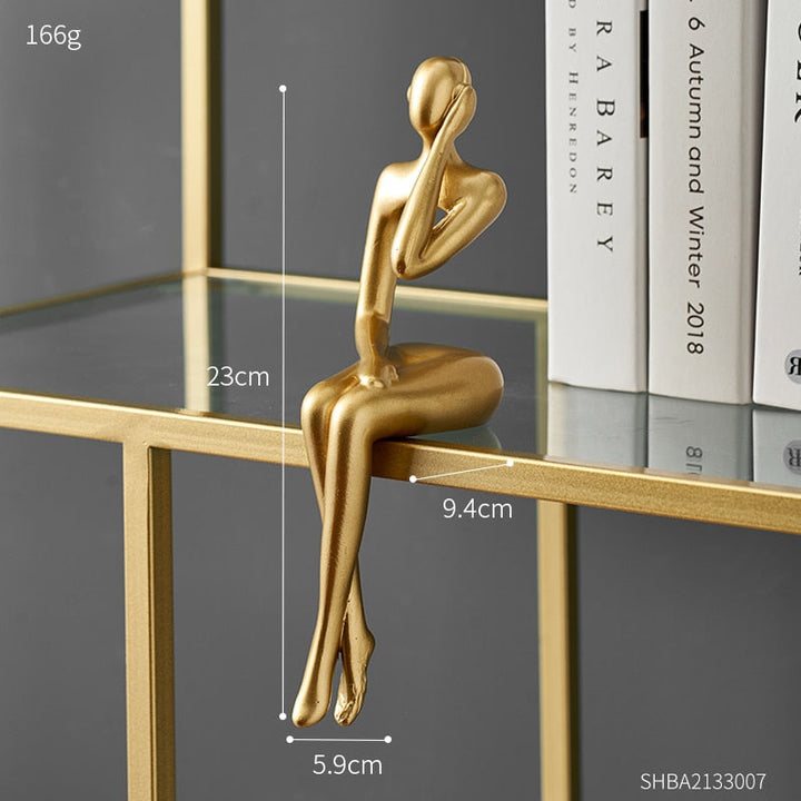 Lisslune | Modern Figurines Abstract Home Decor Sculpture