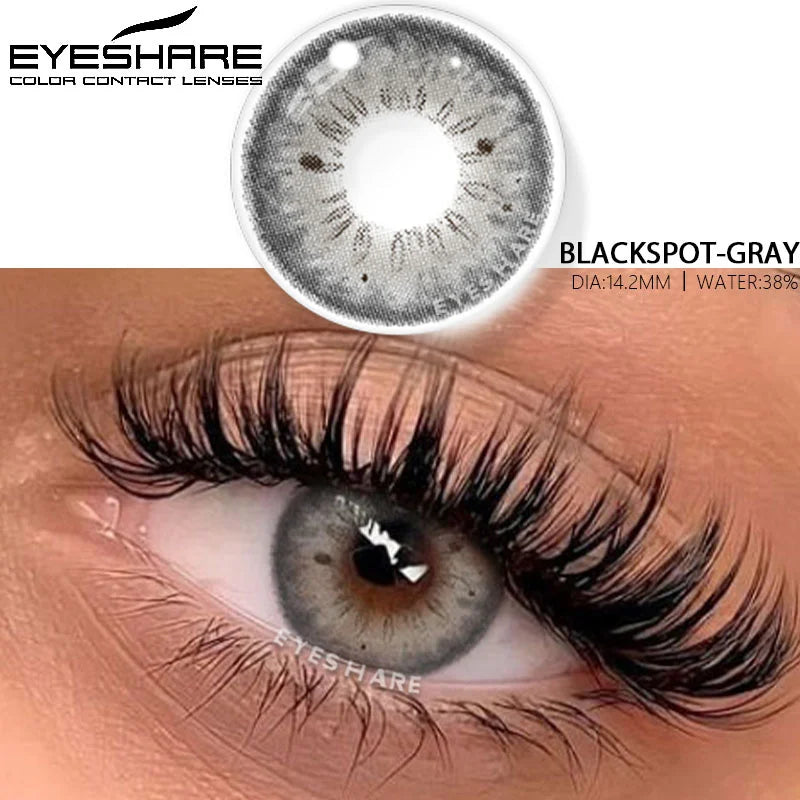 Rynx | 1 Pair Colored Contact Lenses for Cosmetic Eyes high-quality blue lenses gray contact lenses fashionable cosmetic green eye lenses
