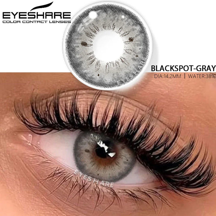 Rynx | 1 Pair Colored Contact Lenses for Cosmetic Eyes high-quality blue lenses gray contact lenses fashionable cosmetic green eye lenses