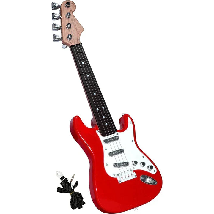 Lisslune | 4-String E-Guitar Toy for Children - Portable Musical Instrument, Perfect Gift for Young Musicians
