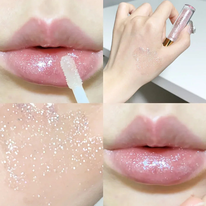 Rynx | Moisturizing, volumizing and sparkling lip gloss, water-glossing mirror lip shine, moisturizing and hydrating lip oil for sensual lips