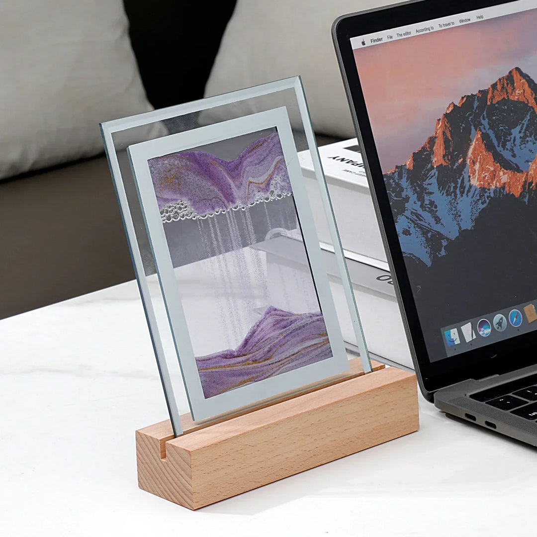 Lisslune | Sand Art LED Quicksand Artistic Table Lamp