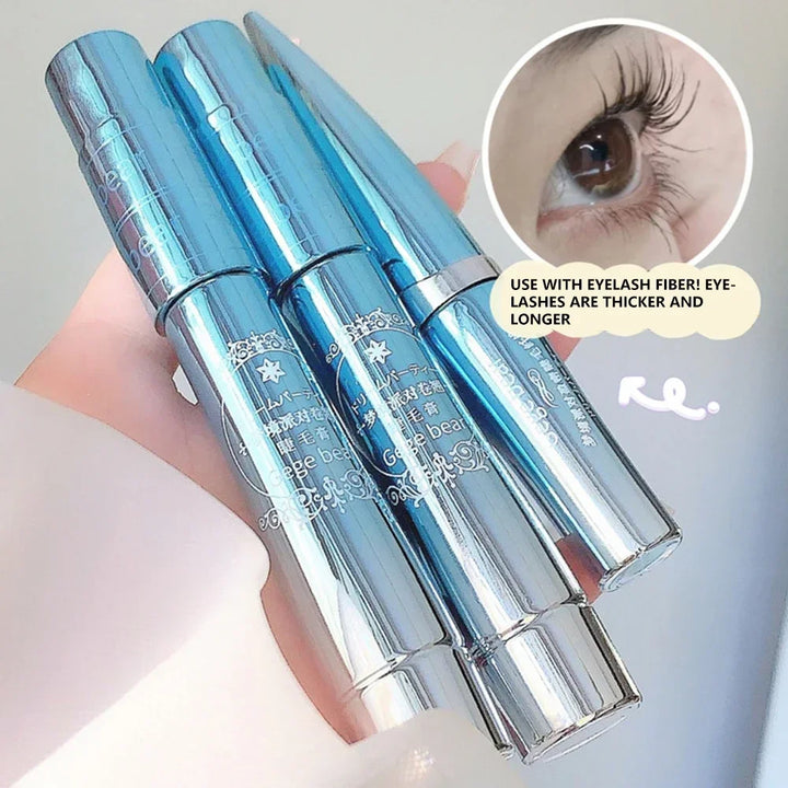 Rynx | Silk Fiber Black Mascara Waterproof Long-lasting Lengthening Lash Volumizing Mascara Black Lash Makeup Cosmetics