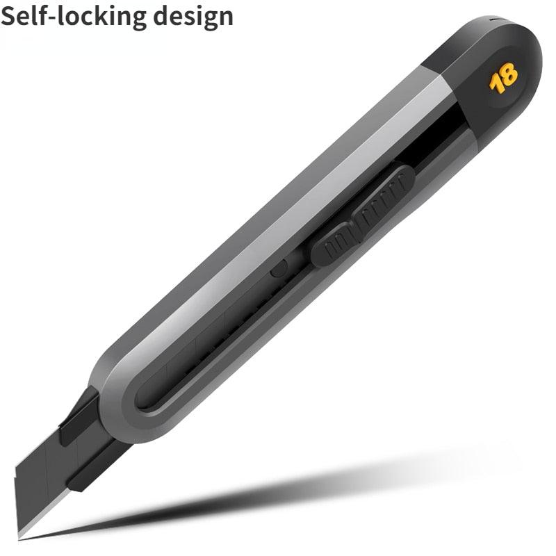 Lisslune | Deli Black SK2 Steel Utility Knife: The ultimate solution for precise cutting