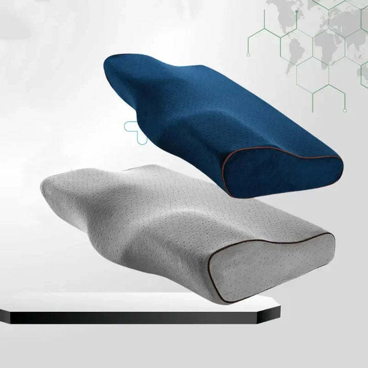 Lisslune | ErgoRest neck support pillow made of viscoelastic foam