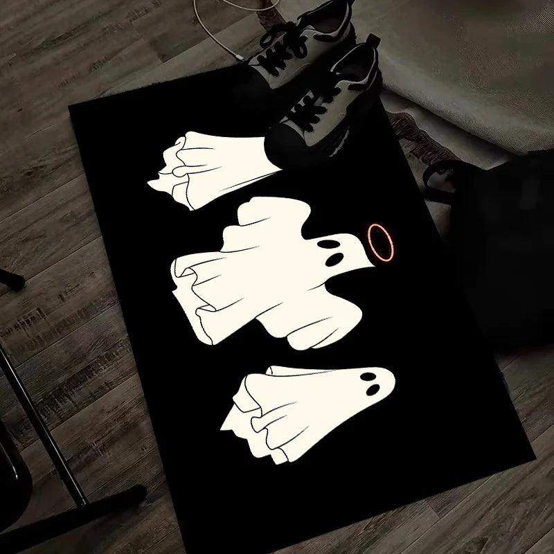 Lisslune | Charming Haunted Theme Anti-Slip Playroom Rug for Kids - Perfect for Halloween Fun!