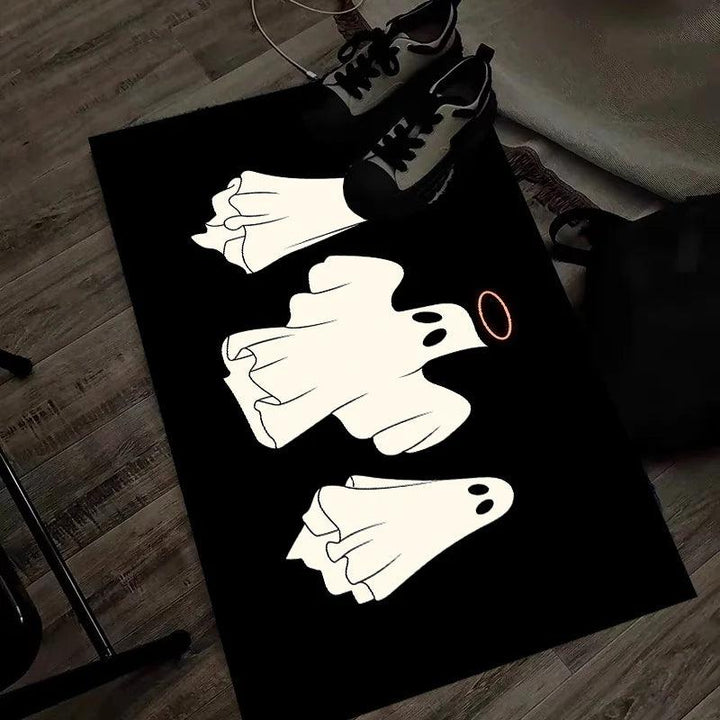 Lisslune | Charming Haunted Theme Anti-Slip Playroom Rug for Kids - Perfect for Halloween Fun!