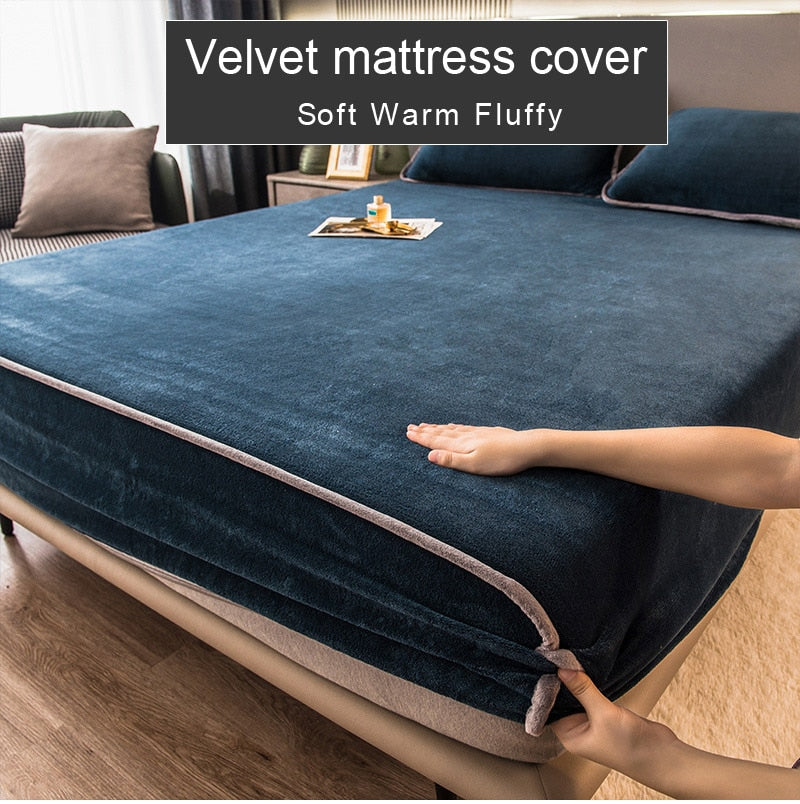 Lisslune | Non-Slip Elastic Thick Soft Mattress Cover