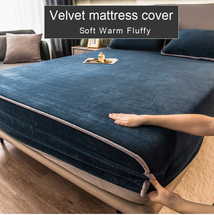 Lisslune | Non-Slip Elastic Thick Soft Mattress Cover