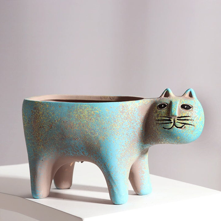 Lisslune | PurrBloom - Elegant cat-shaped plant boxes for succulents