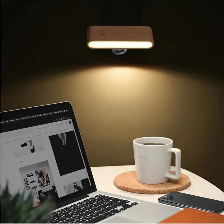 Lisslune | VersiRotate - Minimalistic rechargeable wooden lamp