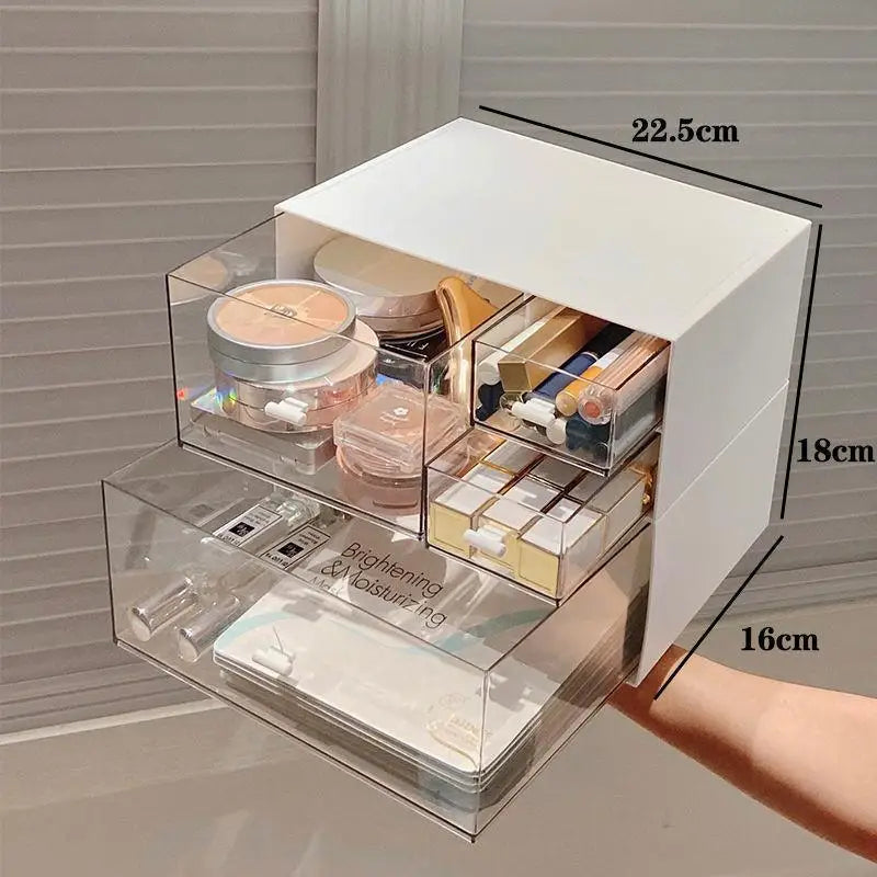 Lisslune | Beauty Makeup Organizer Magnetic Storage Box