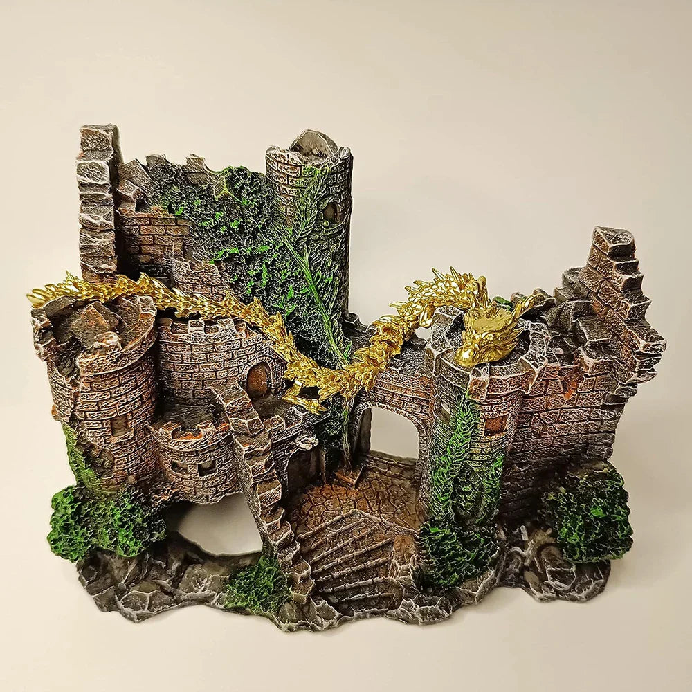 Lisslune | Mystic Scales 3D Brass Dragon Home Decor