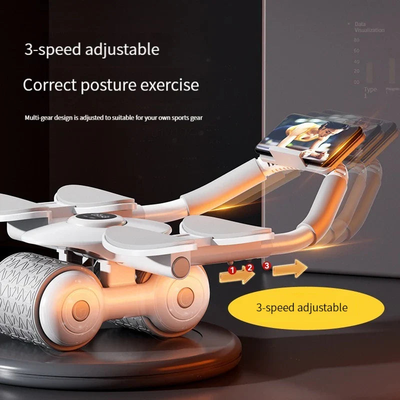 Lisslune | CoreCrafter | Double Wheel AB Roller Coaster | Strength Training | Timer Function