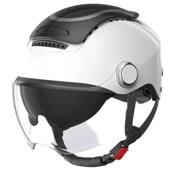 Lisslune | Open Face Motorcycle Helmet with Dual Lenses & Breathable Summer Design – RiderMax