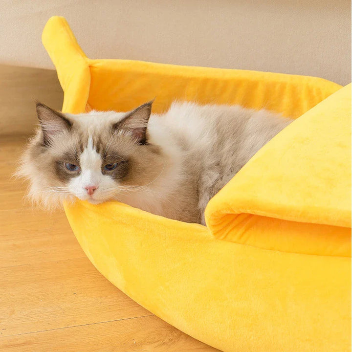 Lisslune | Soft Banana Cat Bed