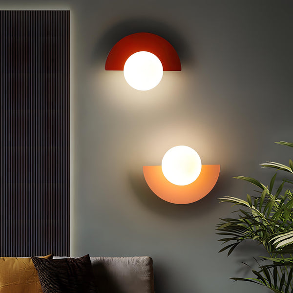 Lisslune | Everest - Nordic Semi-Round Wall Lamp