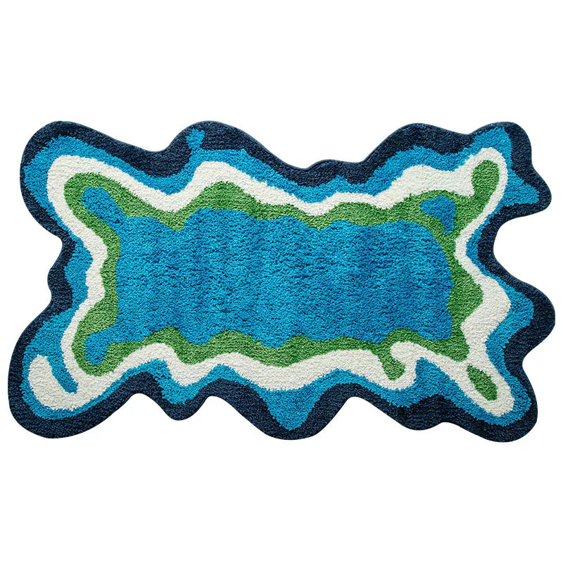 Lisslune | GrooveNest Woven Retro Carpet