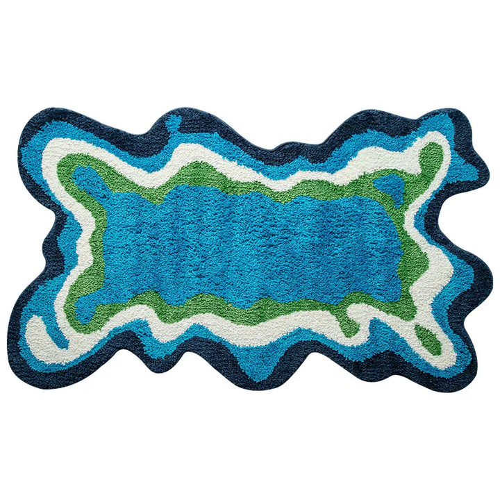Lisslune | GrooveNest Woven Retro Carpet
