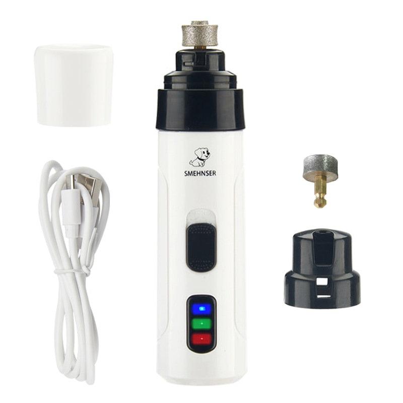 Lisslune | Whisper-quiet rechargeable dog nail grinder: Ultimate precision tool for stress-free grooming