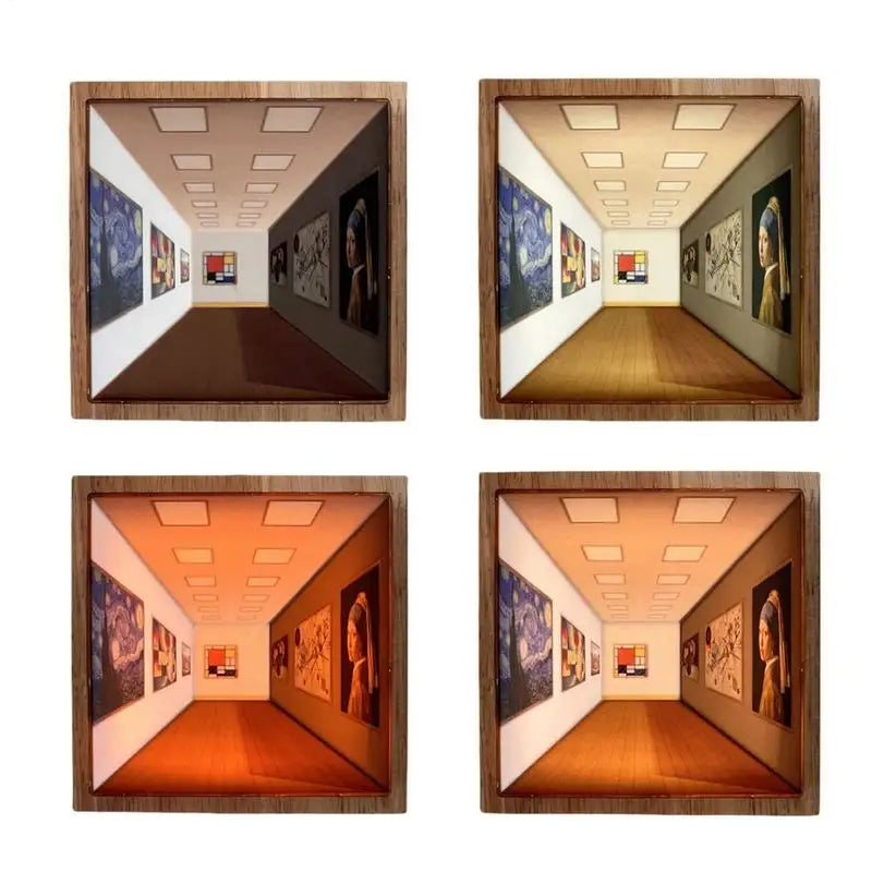 Lisslune | 3D Vision Play Wall Lamp Art