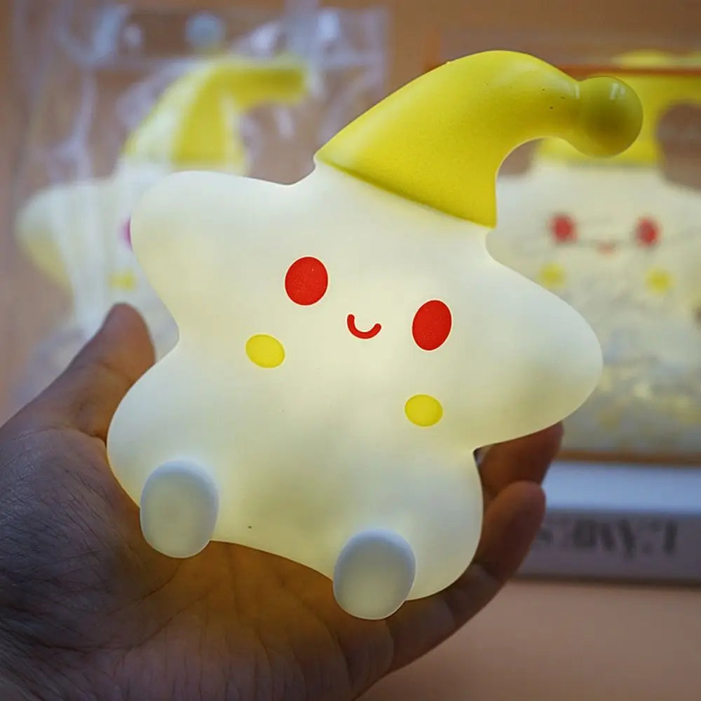 Lisslune | Happy Little Star LED Silicone Night Lamp