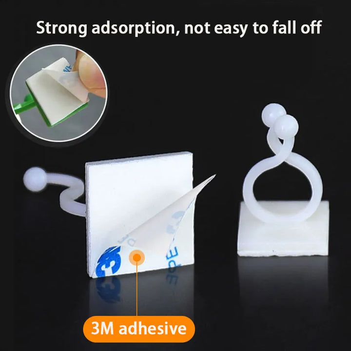 Lisslune | Self-Adhesive Plant Holder Mini Wall Clips