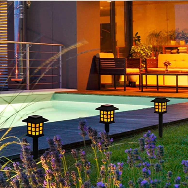 Lisslune | Solar Flickering Flame Torch Lights – Halloween Themed