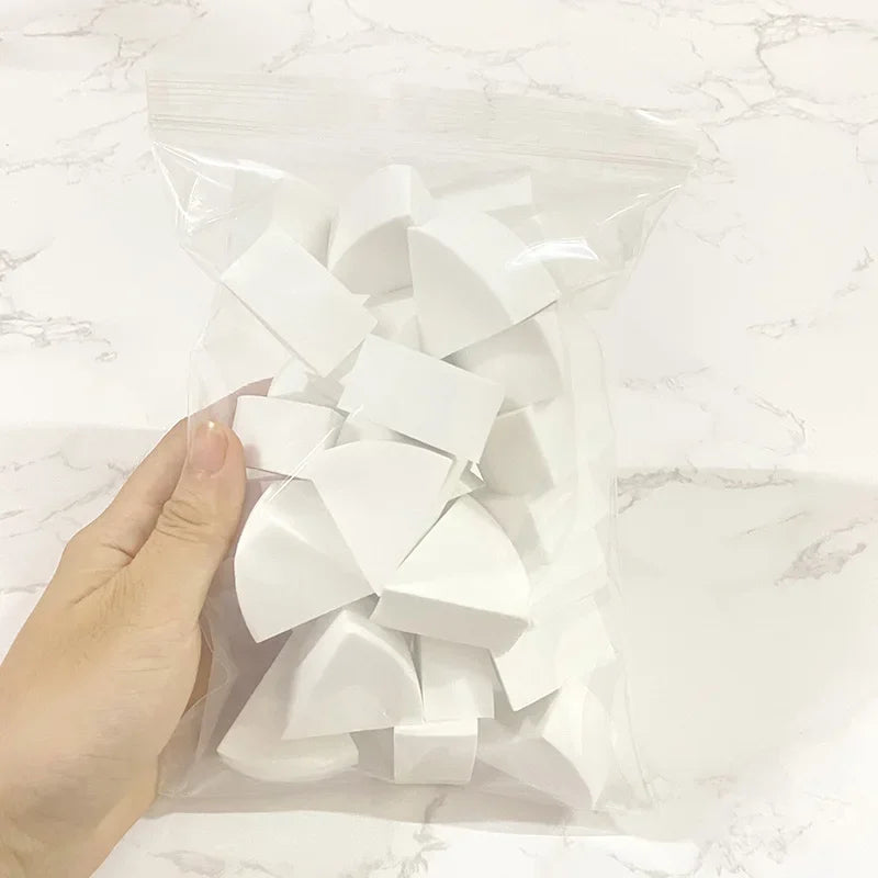 Rynx |30pcs/Set Triangular Soft Makeup Sponge Face Foundation Concealer Cream Powder Mixing Puff Cosmetic Tool