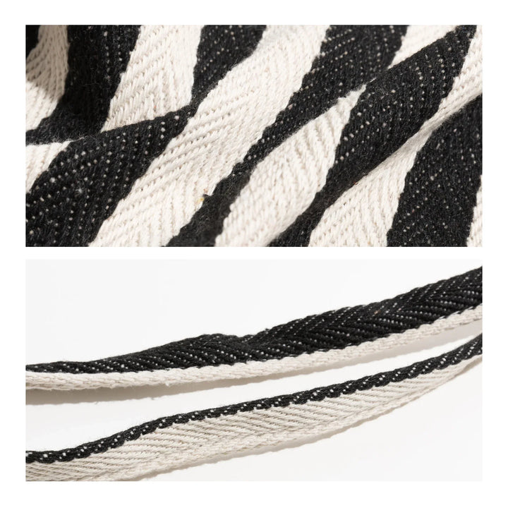 Lisslune | Striped linen tote bag