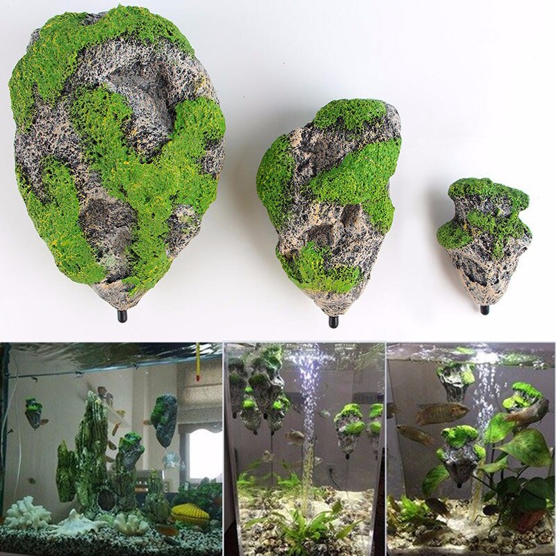 Lisslune | Sea Mountain Flying Rock Aquarium Decor
