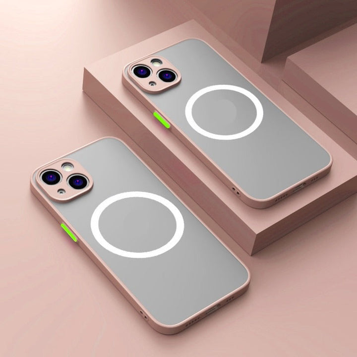 Lisslune | Mattes magnetic iPhone protective case for MagSafe inductive charger