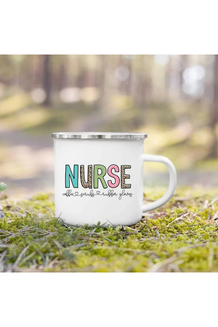 Lisslune | Life Enamel Coffee Mug