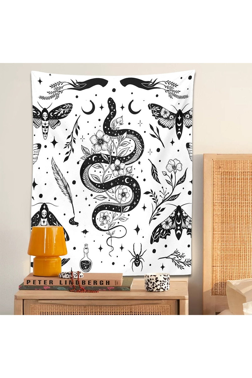 Lisslune | and snake wall tapestry