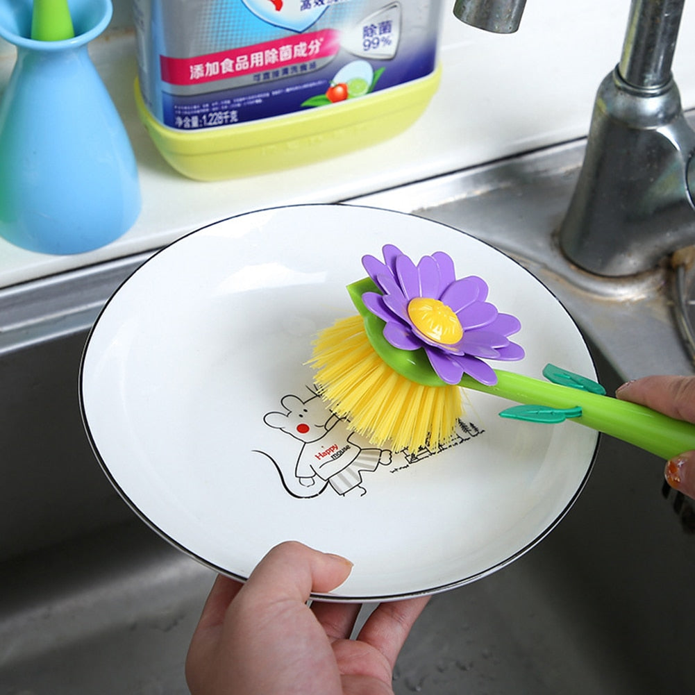 Lisslune | Creative Flower Pot Cleaning Brush