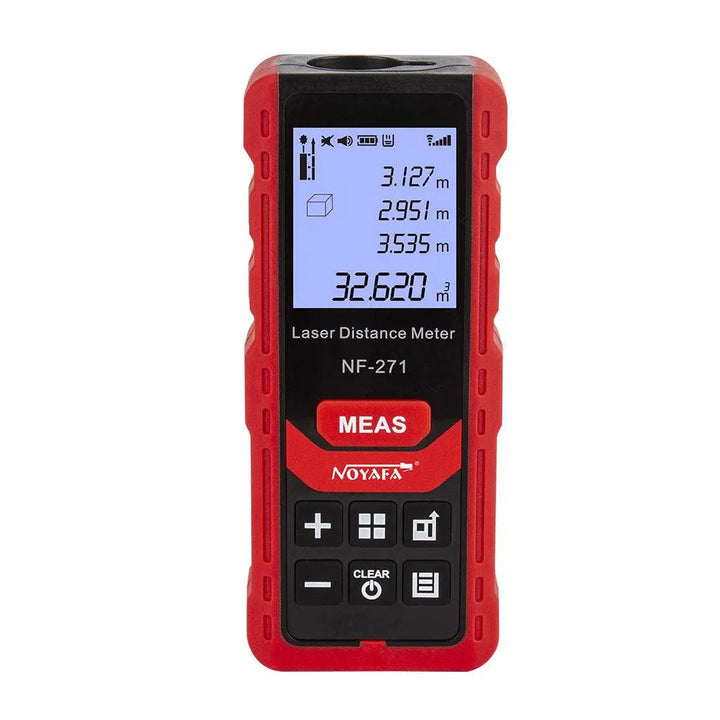 Lisslune | Noyafa NF-271 Advanced Digital Laser Distance Meter - 40M/80M Measurement, Ideal for Distances, Areas and Volumes