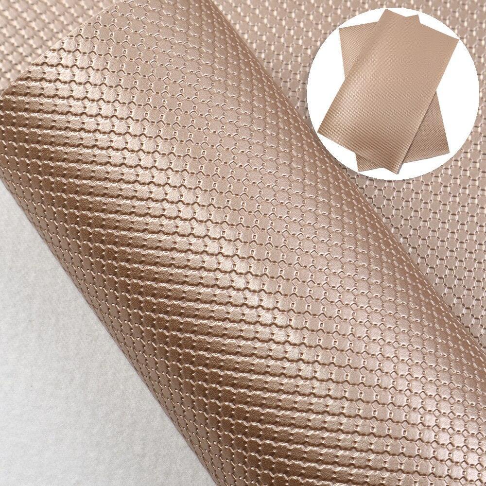 Lisslune | Argyle Patent Faux Leather Craft Sheet - Perfect for DIY Projects, 20*33cm