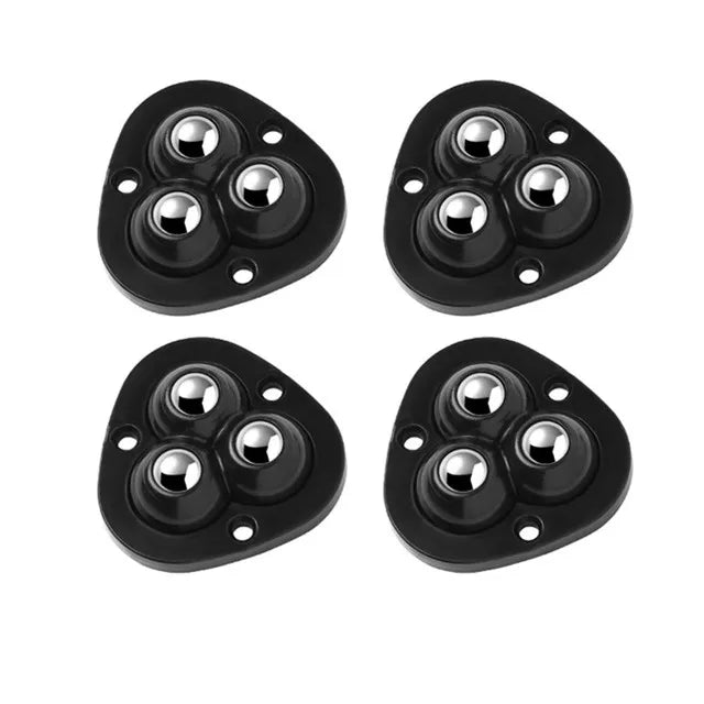 Lisslune | Self-Adhesive Full Rotating Furniture Mover Wheel Rollers
