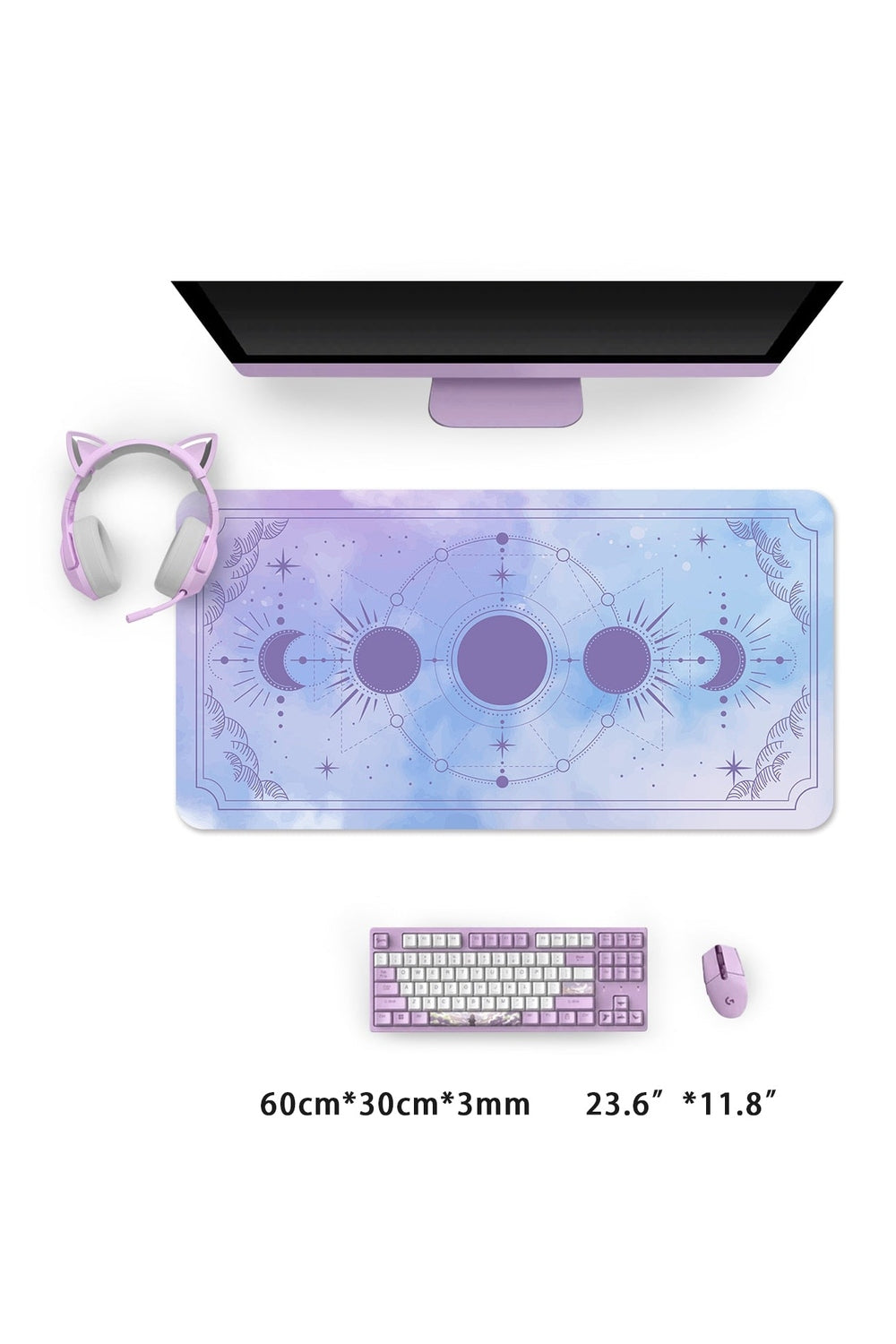 Lisslune | Moon Phases Desk Pad