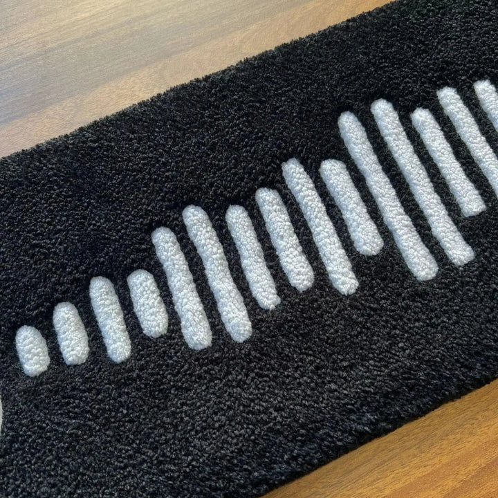 Rynx | Spotify Music Codes Carpet Digital Printing Technology Simple Entry Gift Handmade Non-Slip Decorative Carpet